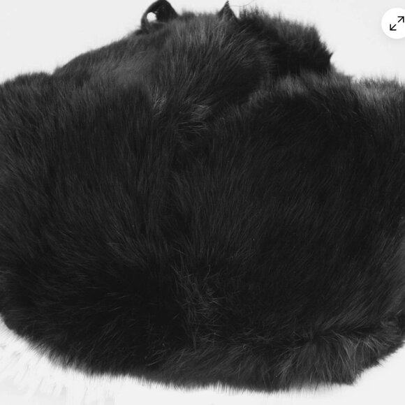 Crowncap Dyed Rabbit Russian Style Fur Hat *NWT* - Picture 4 of 5